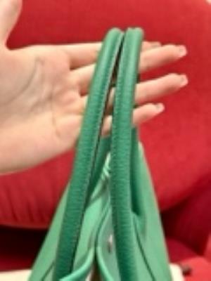 wholesale quality hermes garden party 36 clemence u4 vert vertigo phw